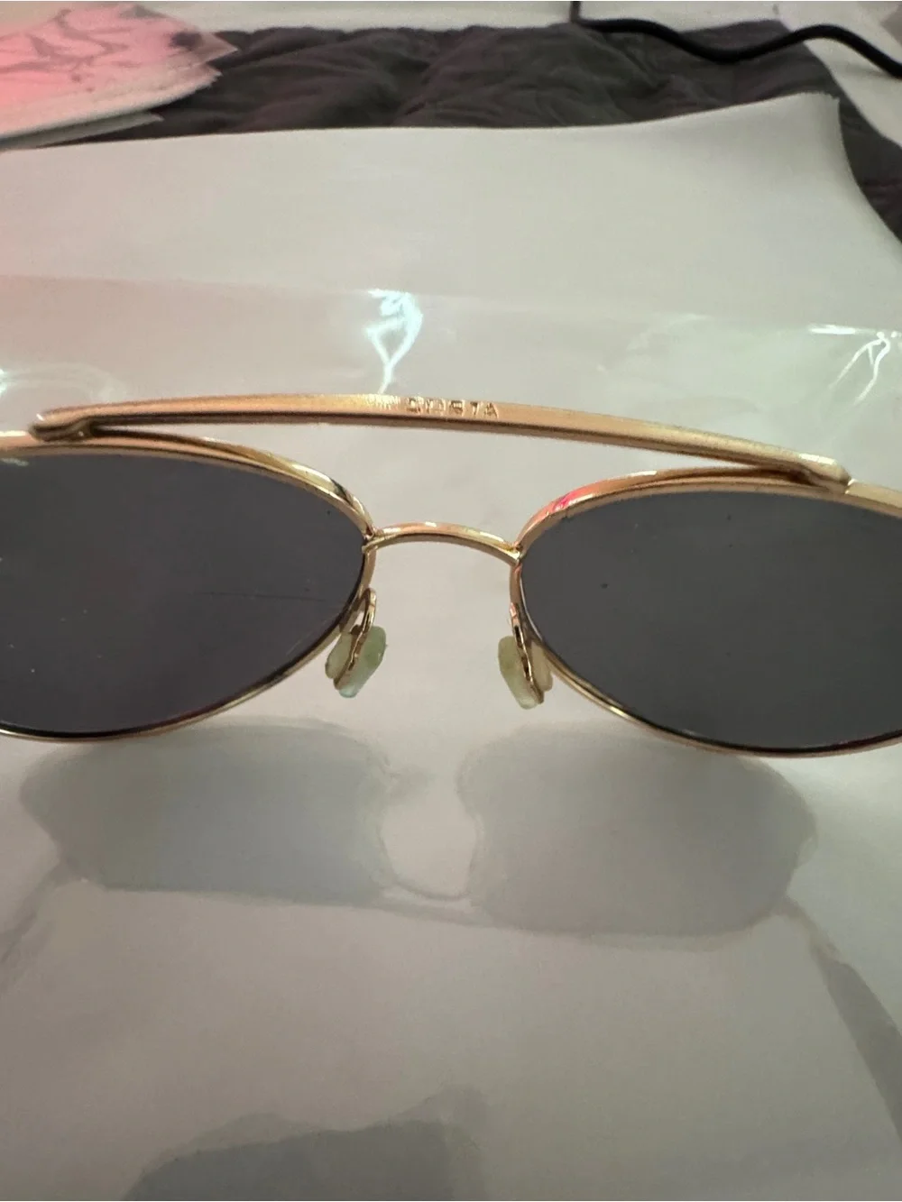 Costa Del Mar Loreto Polarized Gold Tortoise Aviator Sunglasses